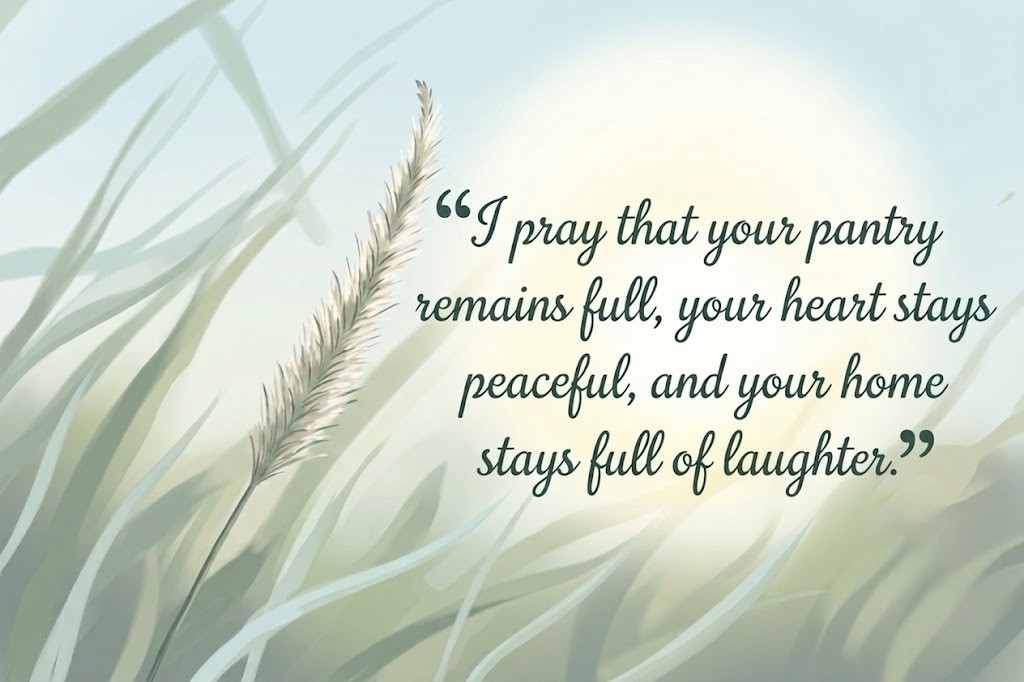 A warm expression of love and safety to share with beloved family members. 